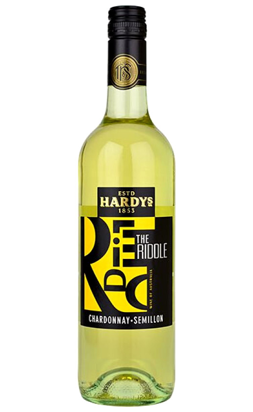 Wine Hardys The Riddle Chardonnay Semillon 2015