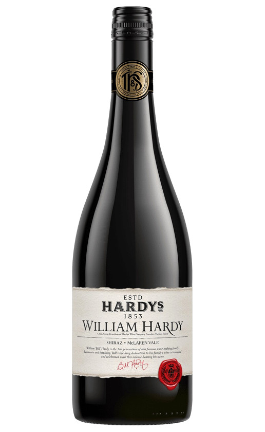 Вино Hardys William Hardy Shiraz 2017