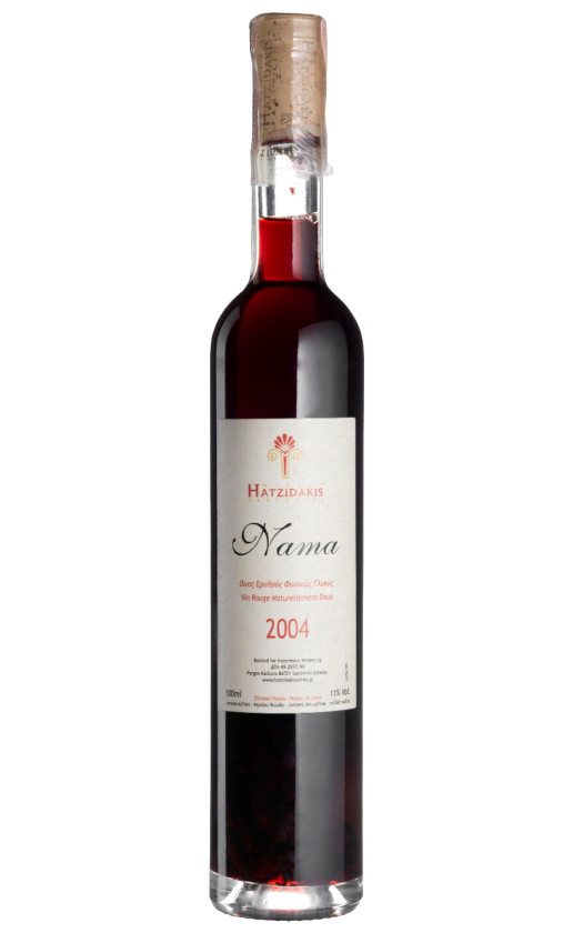 Wine Hatzidakis Winery Nama 2004