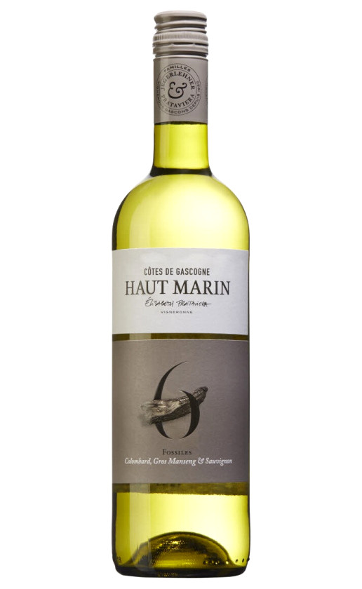 Wine Haut Marin Fossiles Colombard Sauvignon Gros Manseng Cotes De Gascogne
