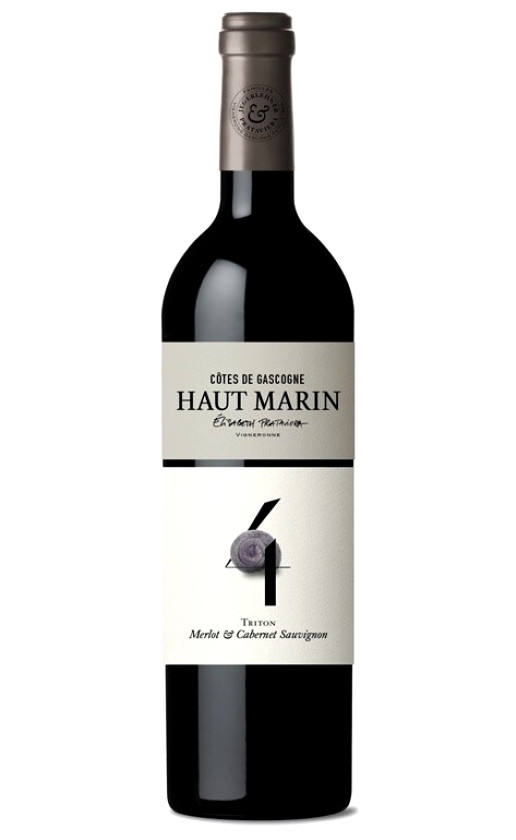 Вино Haut Marin Triton Merlot-Cabernet Sauvignon Cotes de Gascogne
