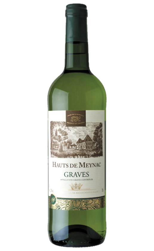 Wine Hauts De Meynac Blanc Graves