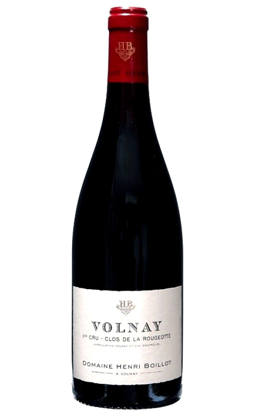 Вино Henri Boillot Volnay 1-er Cru Clos de la Rougeotte 2006