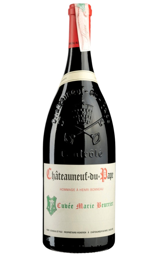 Wine Henri Bonneau Chateauneuf Du Pape Cuvee Marie Beurrier 2015