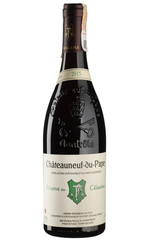 Вино Henri Bonneau Chateauneuf-du-Pape Reserve des Celestins 2015