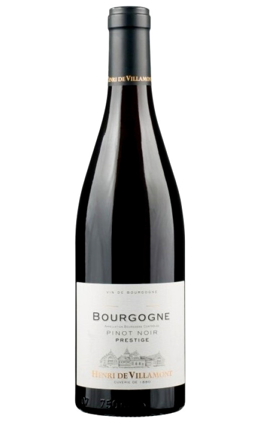 Wine Henri De Villamont Bourgogne Pinot Noir Prestige