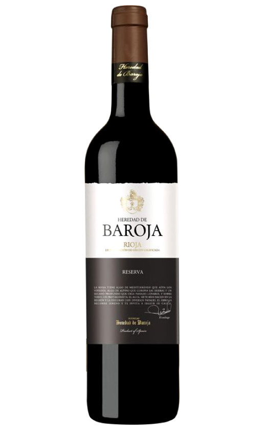 Wine Heredad De Baroja Reserva Rioja A 2014