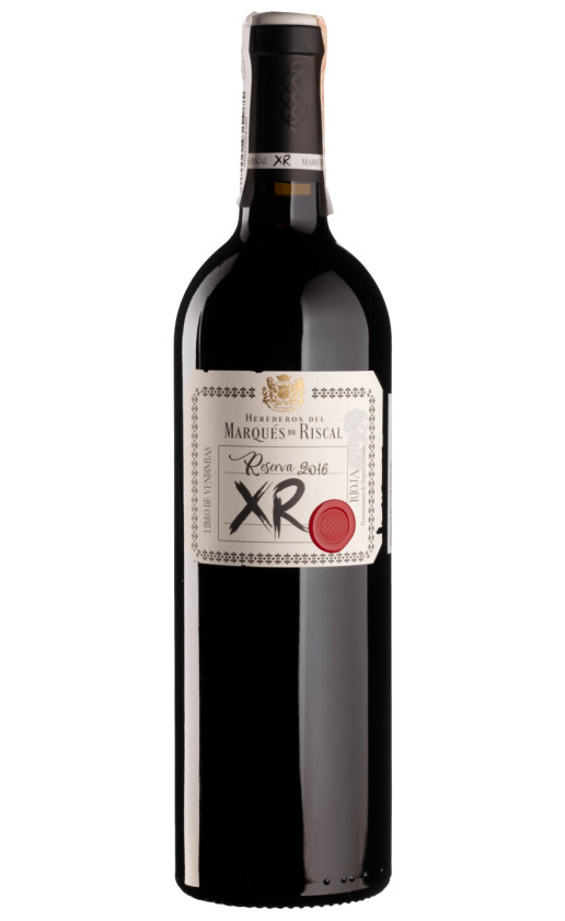 Вино Herederos del Marques de Riscal Reserva XR Rioja 2016