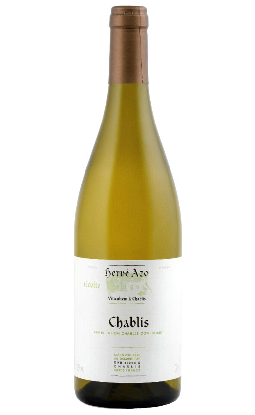 Вино Herve Azo Chablis 2020