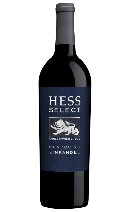 Wine Hess Select Zinfandel Mendocino County 2017
