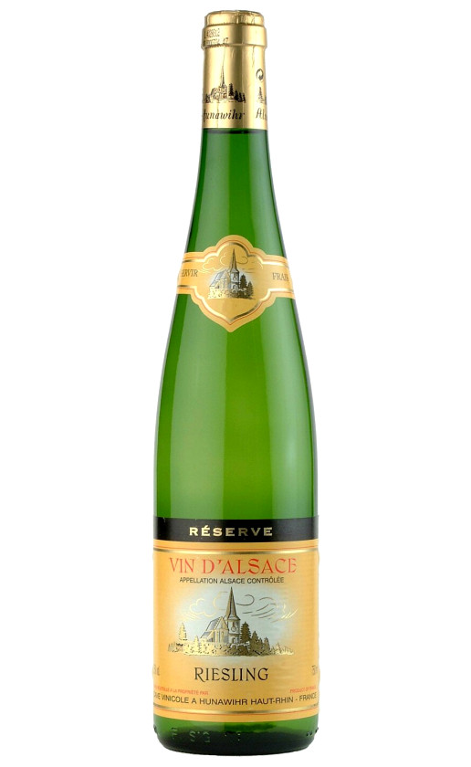 Wine Hunawihr Riesling Reserve Alsace