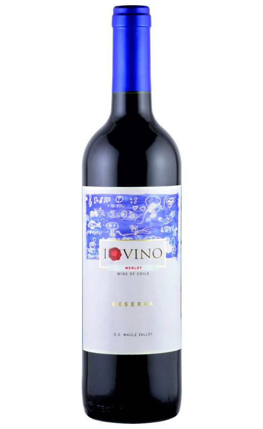 Wine I Love Vino Merlot Reserva Maule Valley