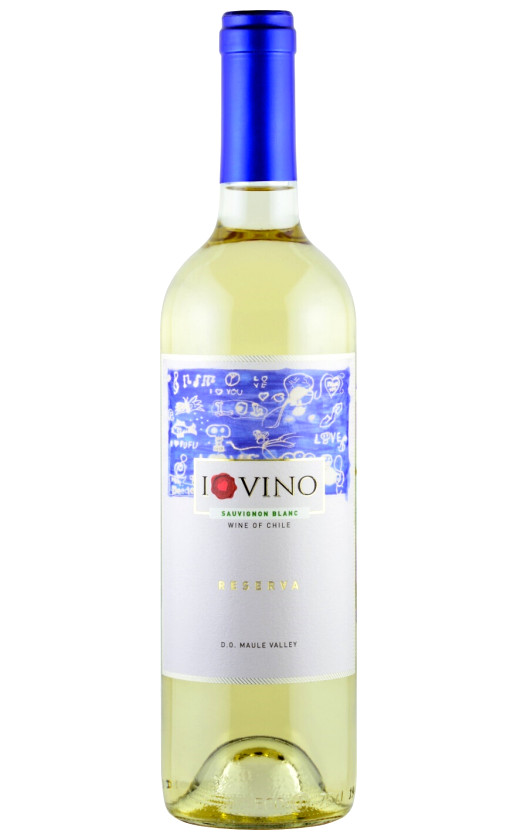 Wine I Love Vino Sauvignon Blanc Reserva Maule Valley
