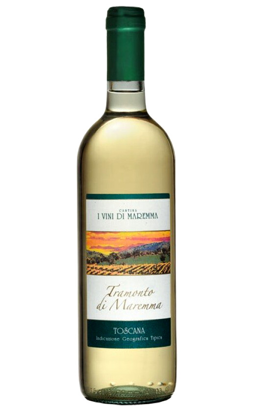 Вино I Vini di Maremma Tramonto di Maremma Bianco 2012