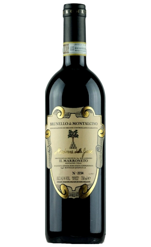 Вино Il Marroneto Madonna delle Grazie Brunello di Montalcino 2016