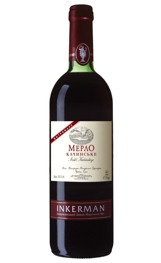 Wine Inkerman Merlo Kacinskoe