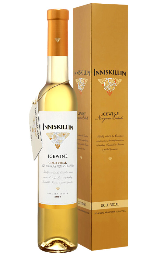 Вино Inniskillin Vidal Oak Aged Icewine 2017 gift box