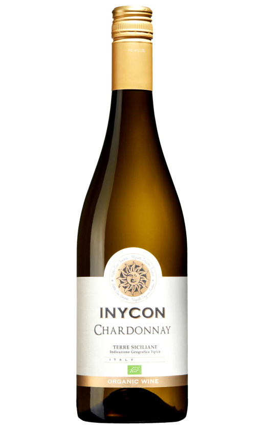Wine Inycon Chardonnay Organic Terre Siciliane 2019