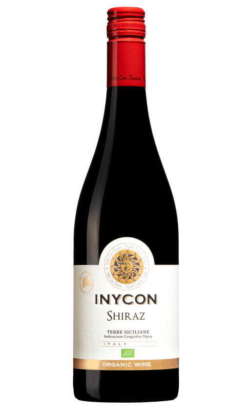 Вино Inycon Shiraz Organic Terre Siciliane 2018