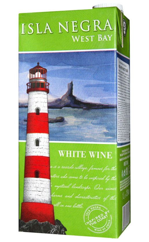 Wine Isla Negra West Bay White Tetra Pak