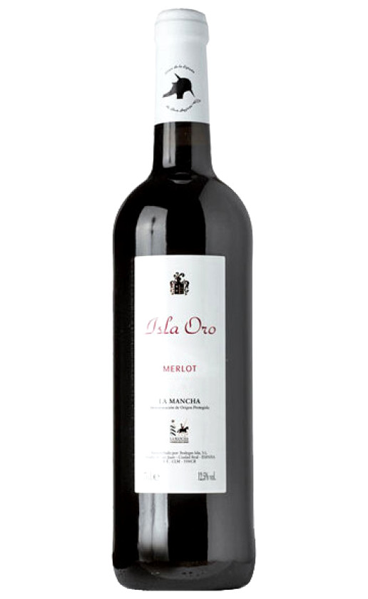 Wine Isla Oro Merlot La Mancha