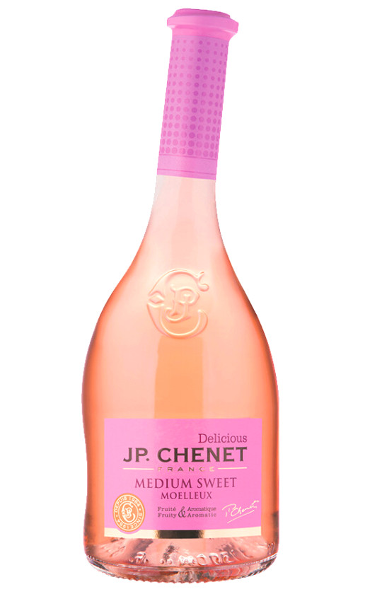J. P. Chenet Delicious Medium Sweet Rose Pays d'Oc 2020