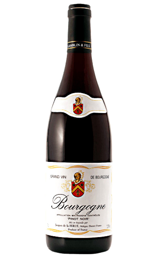 Wine Jacques De La Ferte Bourgogne Pinot Noir