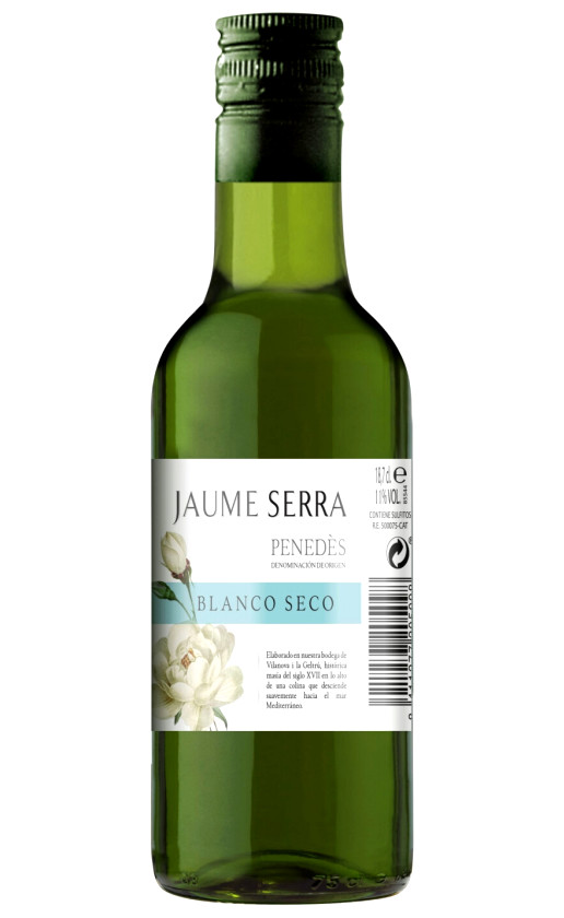 Wine Jaume Serra Blanco Seco Penedes