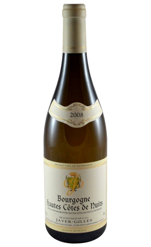 Вино Jayer-Gilles Bourgogne Hautes Cotes de Beaune Blanc 2008