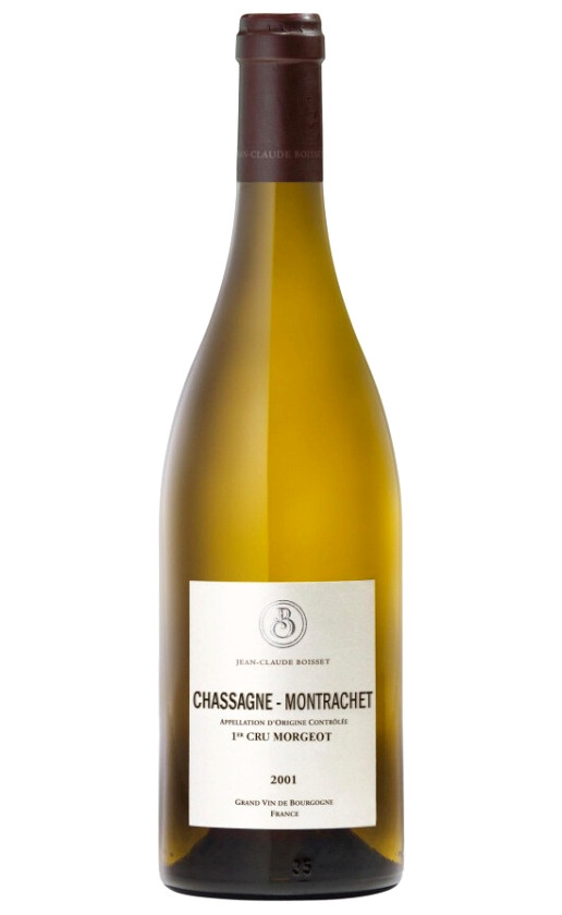 Wine Jean Claude Boisset Chassagne Montrachet 1Er Cru Morgeot 2001