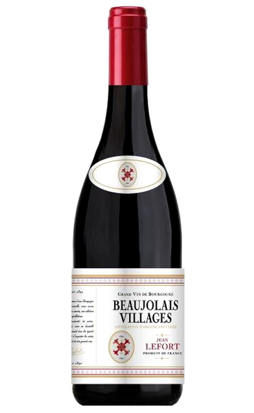Wine Jean Lefort Beaujolais Village 2019