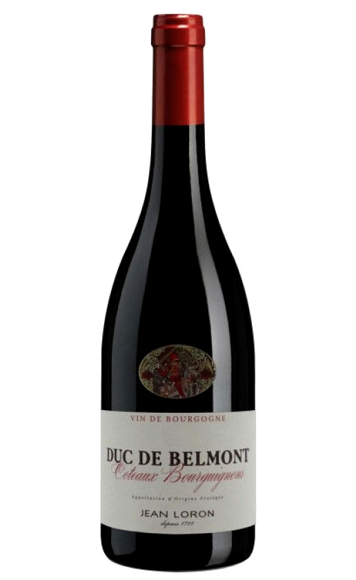 Вино Jean Loron Duc de Belmont Rouge Coteaux Bourguignons