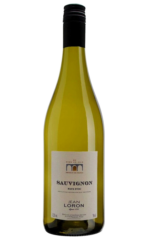Wine Jean Loron Sauvignon Blanc Pays Doc