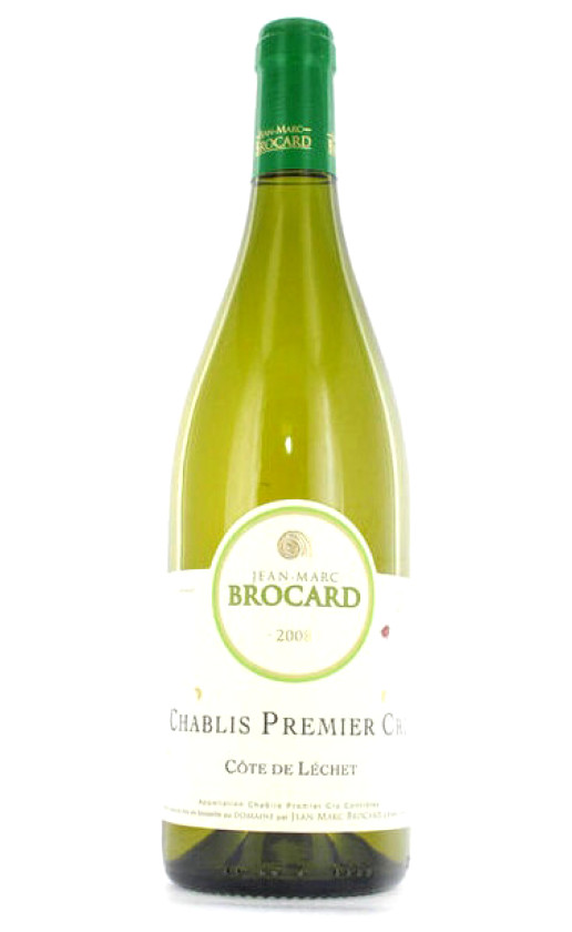 Wine Jean Marc Brocard Chablis 1Er Cru Cote De Lechet 2009