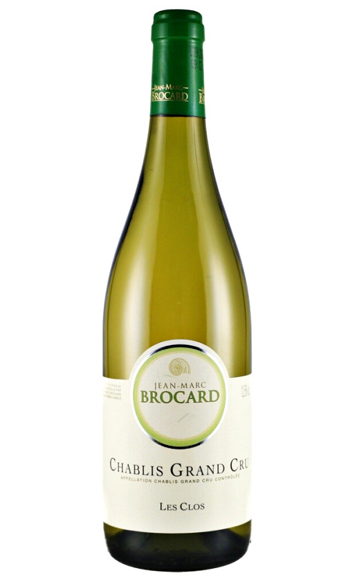 Вино Jean-Marc Brocard Chablis Grand Cru Le Clos 2013