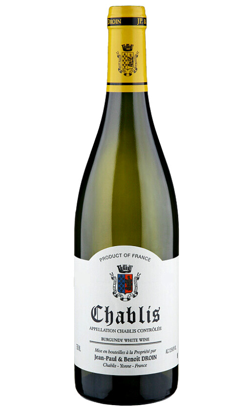 Вино Jean-Paul Benoit Droin Chablis 2020
