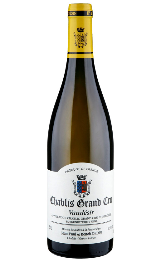 Вино Jean-Paul Benoit Droin Chablis Grand Cru Vaudesir 2019