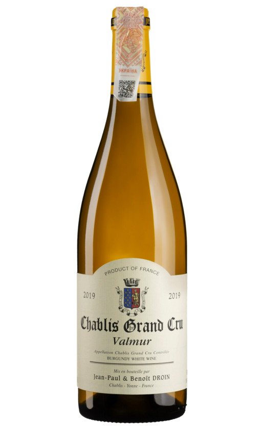 Wine Jean Paul Benoit Droin Valmur Chablis Grand Cru 2019