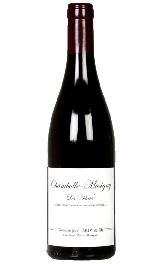 Wine Jean Tardy Fils Chambolle Musigny Les Athets 2019