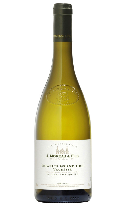 Wine Jmoreau Fils Chablis Grand Cru Vaudesir 2009