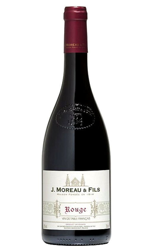 Вино J.Moreau Fils Rouge
