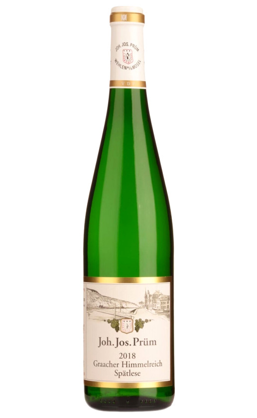 Wine Joh Jos Prum Graacher Himmelreich Riesling Spatlese 2018