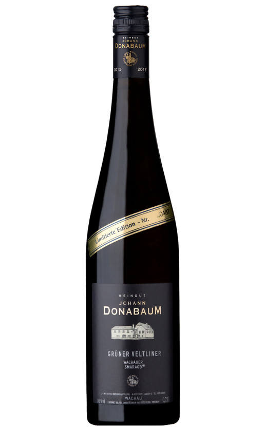 Wine Johann Donabaum Gruner Vertliner Wachauer Smaragd Limited Edition