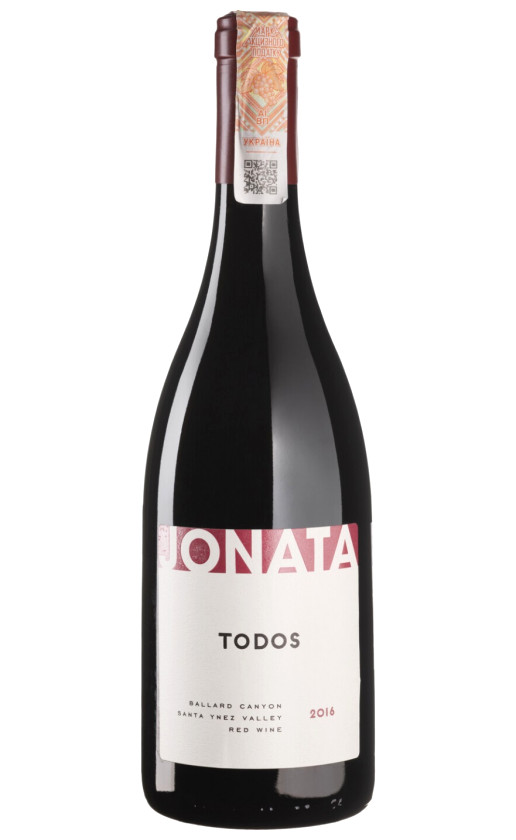 Вино Jonata Todos 2016