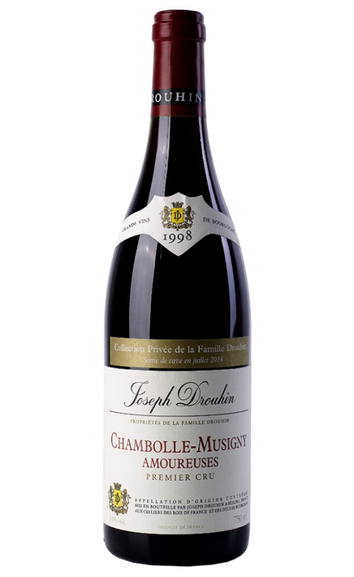 Wine Joseph Drouhin Chambolle Musigny Premier Cru Amoureuses 1998