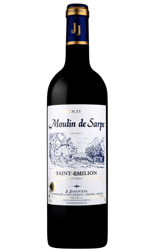 Wine Joseph Janoueix Moulin De Sarpe Saint Emillion
