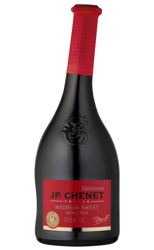 Вино J.P.Chenet Delicious Medium Sweet Rouge Vin de Pays 2019
