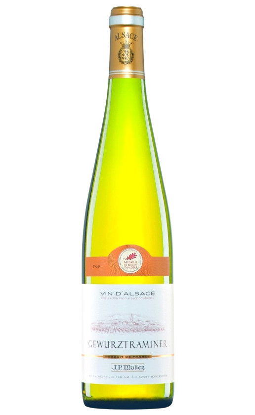 Wine Jpmuller Gewurztraminer Alsace