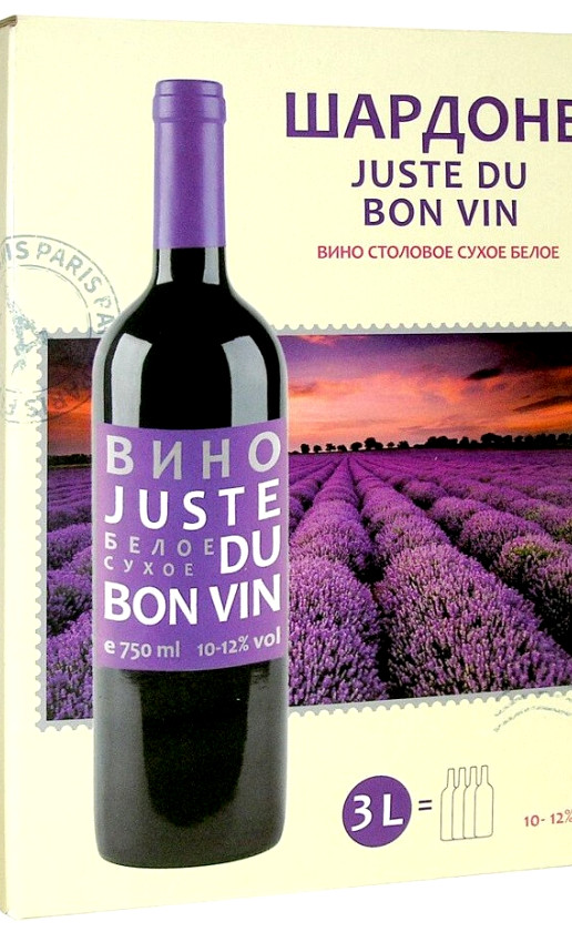 Juste du Bon Vin Chardonnay bag-in-box