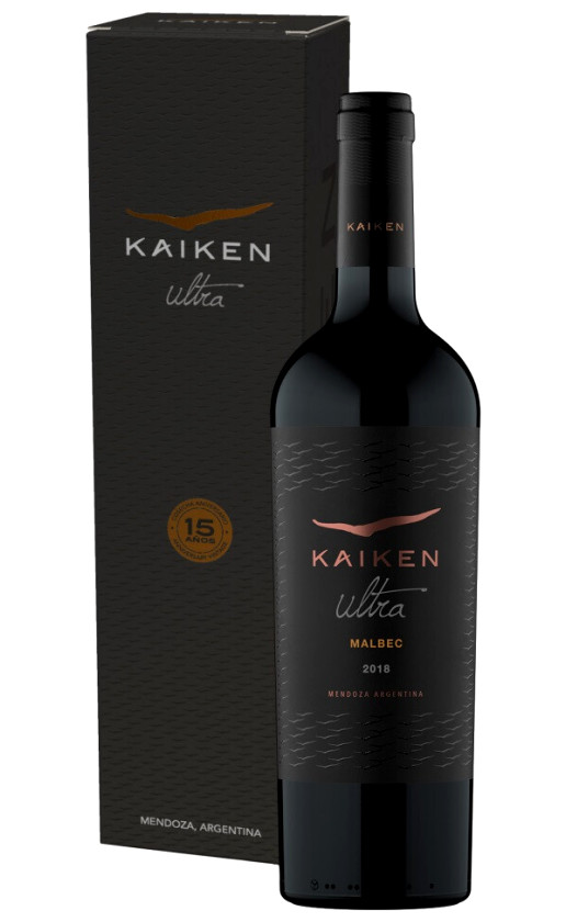 Вино Kaiken Ultra Malbec 2018 gift box